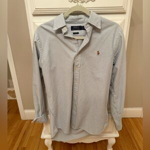BRAND NEW polo Ralph Lauren button down striped shirt. Size small - men’s